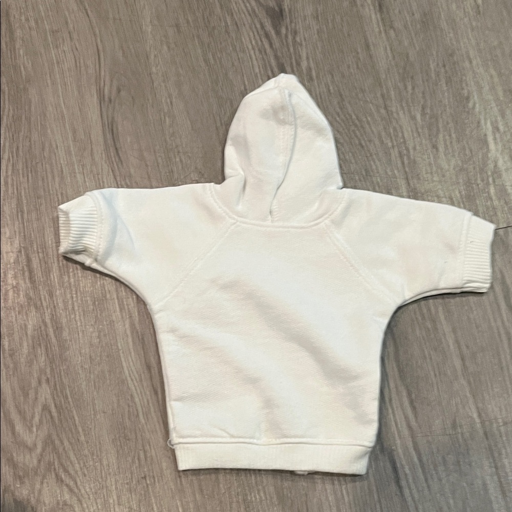 Kids White Hoodie